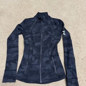 Lululemon Athletica Black Utility Jacket with High Collar